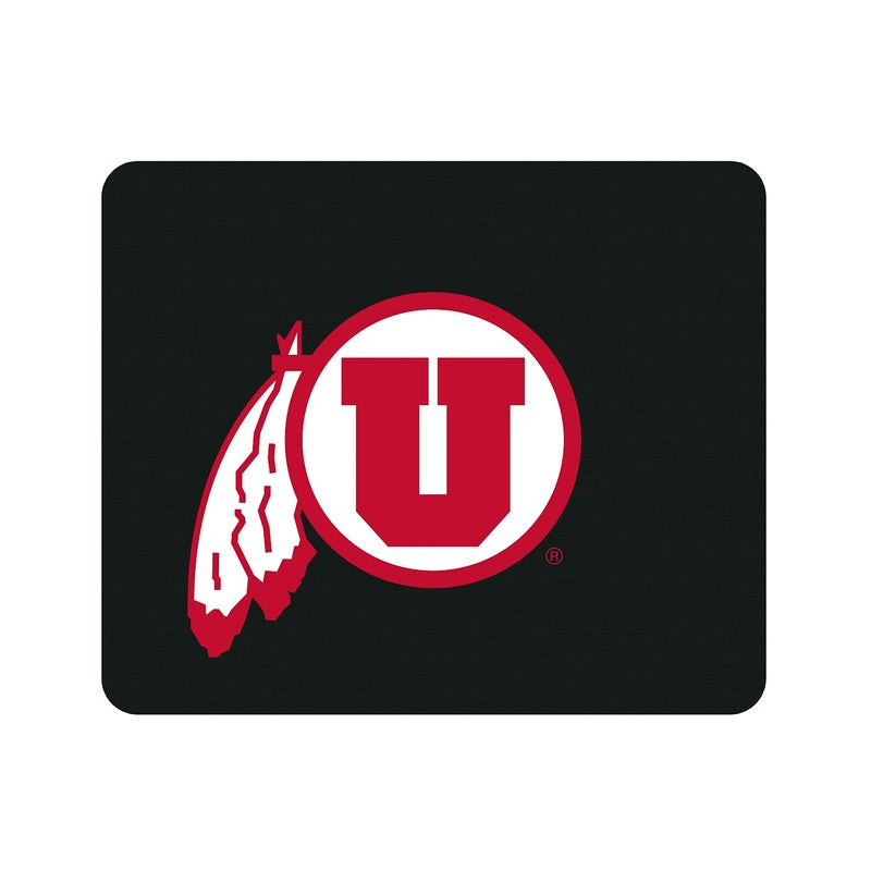 OTM Essentials University of Utah Standard Fabric Mouse Pad, Desk Accessories, Standard Fabric Gaming Mouse Pad - Image 1